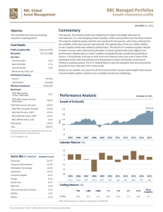 RBC Managed Portfolios - RBC Global Asset Management