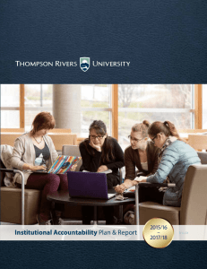 Institutional Accountability Plan & Report