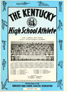 Athlete, The - Kentucky High School Athletic Association