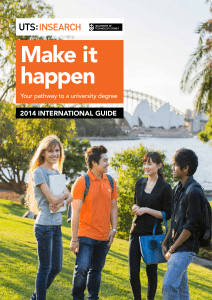 Make it happen - Studies in Australia