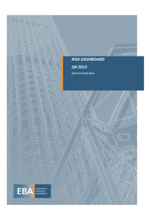 risk dashboard q4 2013 - European Banking Authority