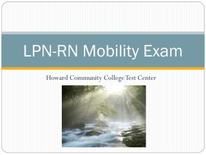 HESI Mobility PowerPoint - Howard Community College