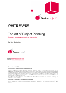 Art of Project Planning - White Paper.pages