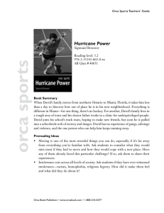 Hurricane Power - Rock and Roll Literacy