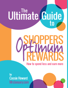 The Ultimate Guide to Shoppers Optimum Rewards