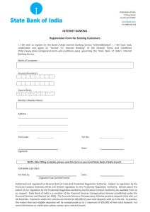 INTNRNNT BANOING Registration Form for