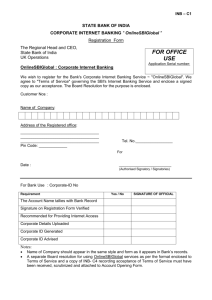 Corporate Registration Form