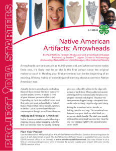 Native American Artifacts: Arrowheads