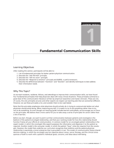 Fundamental Communication Skills
