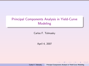 Principal Components Analysis in Yield