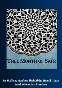 The Month of Safr