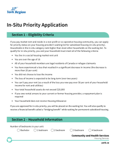 In-Situ Priority Application