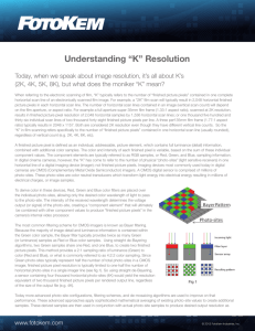 Understanding “K” Resolution