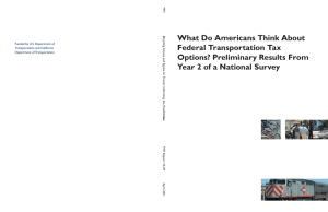 2011 - Harvested - WHAT DO AMERICANS THINK ABOUT