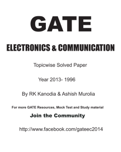 ELECTRONICS & COMMUNICATION