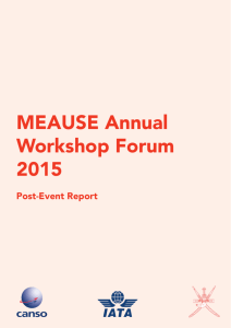 MEAUSE Annual Workshop Forum 2015 Post