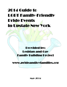 2014 Guide to LGBT Family-Friendly Pride Events
