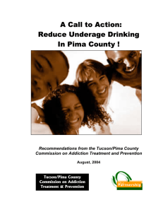 Underage Drinking - Pima Prevention Partnership
