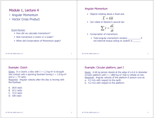 Module 1, Lecture 4