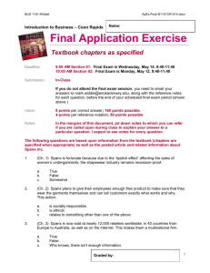 Final Application Exercise - Anoka Ramsey Community College