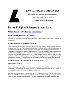 Doron F. Eghbali Entertainment Law
