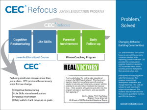 CEC Refocus - Corrective Education Company