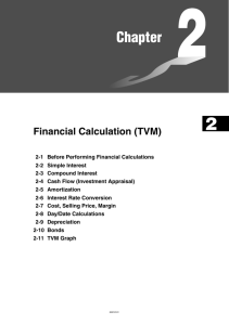Chapter 2 Financial Calculation