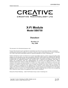 X-Fi Module