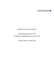 PDF 180KB - Board of Taxation