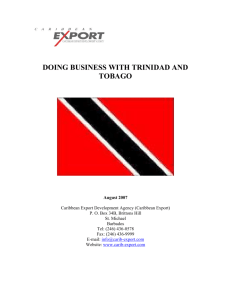 doing business with trinidad and tobago