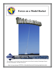 Forces on a Model Rocket