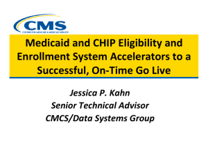 Eligibility and Enrollment System Accelerators