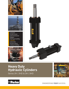 Heavy Duty Hydraulic Cylinders Catalog by Parker