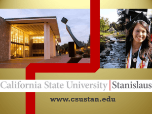 www.csustan.edu - The California State University