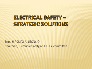 electrical safety - Institute of Integrated Electrical Engineers of the