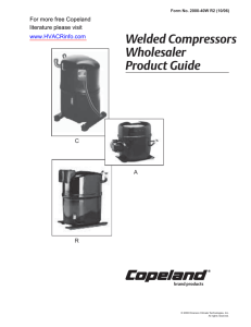 Welded Compressors Wholesaler Product Guide