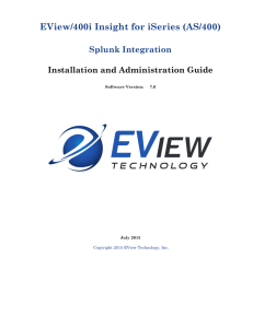 EView/400i Insight for iSeries (AS/400)
