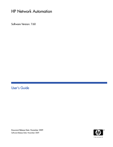 HP NA User's Guide - NT Land Information Systems