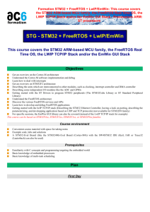 Formation STM32 + FreeRTOS + LwIP/EmWin: This - Ac6