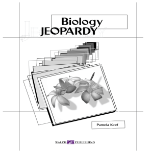Biology JEOPARDY