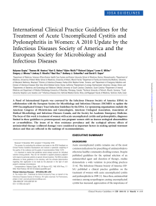International Clinical Practice Guidelines for the Treatment of Acute