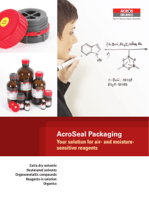 AcroSeal Packaging