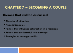chapter 7 – becoming a couple - individual
