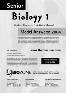 2004 SB1 Model Answers US