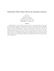 Functional Time Series Driven by Dynamic Systems
