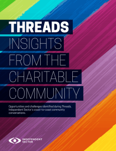 Opportunities and challenges identified during Threads