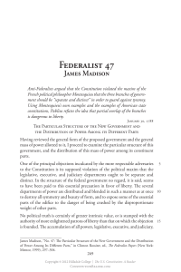 Federalist 47
