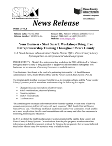 News Release - Pierce County Library