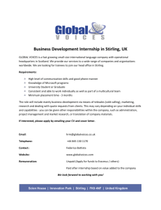 Global Voices: Business Development Internship