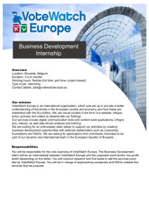 Business Development Internship